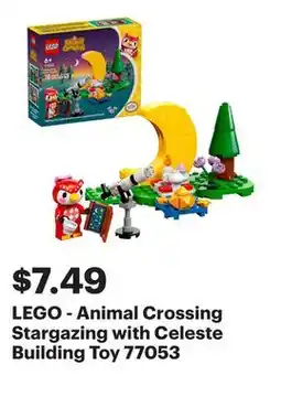 Best Buy LEGO - Animal Crossing Stargazing with Celeste Building Toy 77053 offer