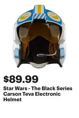 Best Buy Star Wars - The Black Series Carson Teva Electronic Helmet offer