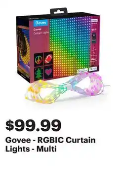 Best Buy Govee - RGBIC Curtain Lights - Multi offer