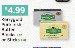 Heinen's Kerrygold Pure Irish Butter Blocks 8 OZ. or Sticks 8 OZ offer