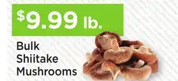 Heinen's Bulk Shiitake Mushrooms offer