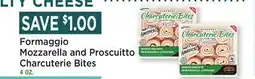 Heinen's Formaggio Mozzarella and Proscuitto Charcuterie Bites offer