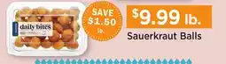Heinen's Sauerkraut Balls offer
