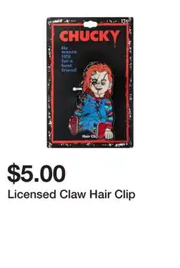 Five Below Licensed Claw Hair Clip offer