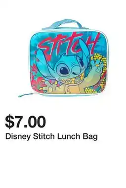 Five Below Disney Stitch Lunch Bag offer