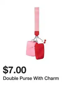 Five Below Double Purse With Charm offer
