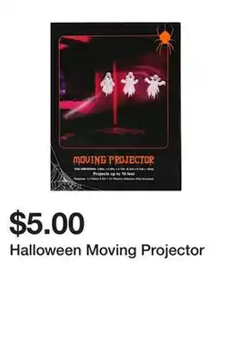 Five Below Halloween Moving Projector offer
