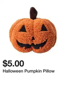Five Below Halloween Pumpkin Pillow offer