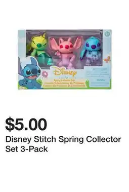 Five Below Disney Stitch Spring Collector Set 3-Pack offer