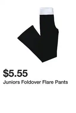 Five Below Juniors Foldover Flare Pants offer