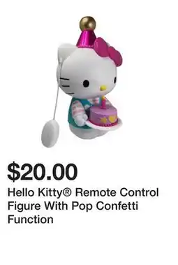 Five Below Hello Kitty Remote Control Figure With Pop Confetti Function offer