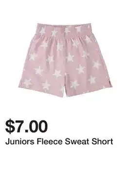 Five Below Juniors Fleece Sweat Short offer