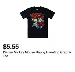 Five Below Disney Mickey Mouse Happy Haunting Graphic Tee offer