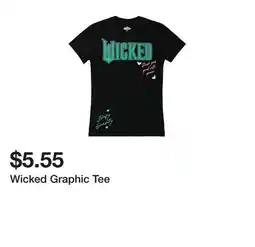 Five Below Wicked Graphic Tee offer