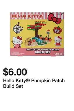 Five Below Hello Kitty Pumpkin Patch Build Set offer