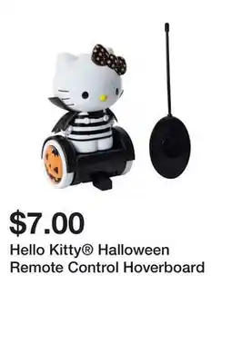 Five Below Hello Kitty Halloween Remote Control Hoverboard offer