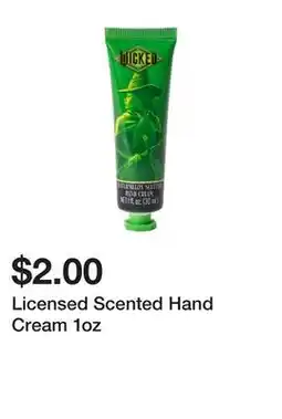 Five Below Licensed Scented Hand Cream 1oz offer
