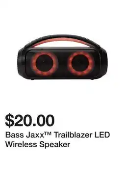 Five Below Bass Jaxx Trailblazer LED Wireless Speaker offer