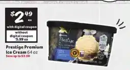 Winn Dixie Prestige Premium Ice Cream offer