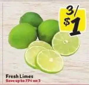 Winn Dixie Fresh Limes offer