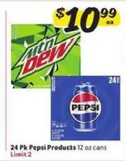 Winn Dixie 24 Pk Pepsi Products offer