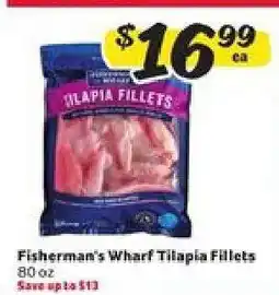 Winn Dixie Fisherman's Wharf Tilapia Fillets offer