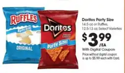 Kroger Doritos Party Size offer