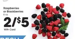 Kroger Raspberries or Blackberries offer