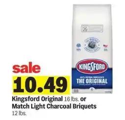 Meijer Kingsford Original or Match Light Charcoal Briquets offer