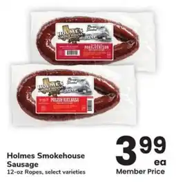 Albertsons Holmes Smokehouse Sausage offer