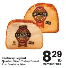 Albertsons Kentucky Legend Quarter Sliced Turkey Breast offer