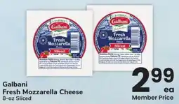 Albertsons Galbani fresh mozzarella cheese offer