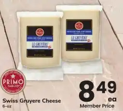 Albertsons Swiss Gruyere Cheese offer