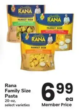 Albertsons Rana Family Size Pasta offer