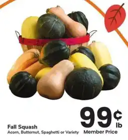 Albertsons Fall squash offer