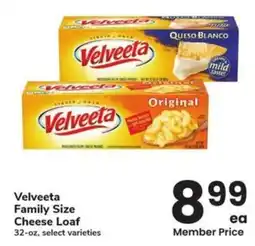 Albertsons Velveeta Family Size Cheese Loaf offer