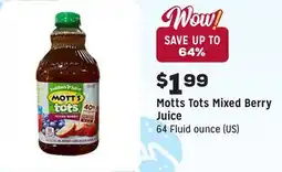 Grocery Outlet Mixed Berry Juice offer
