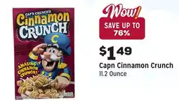 Grocery Outlet Cinnamon Crunch offer