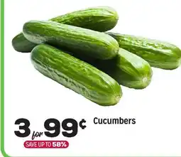 Grocery Outlet Cucumbers offer