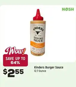 Grocery Outlet Burger Sauce offer