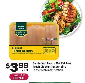 Grocery Outlet Sanderson Farms 99% Fat Free Fresh Chicken Tenderloins offer