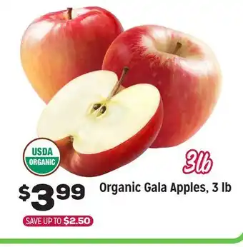 Grocery Outlet Organic Gala Apples offer