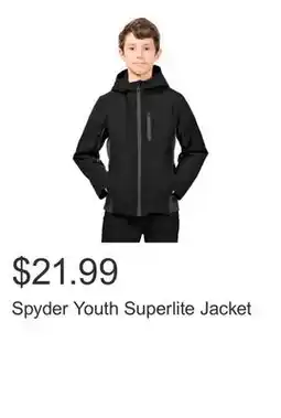 Costco Spyder Youth Superlite Jacket offer