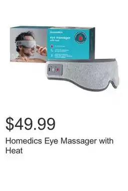 Costco Homedics Eye Massager with Heat offer