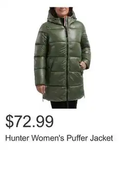 Costco Hunter Women's Puffer Jacket offer