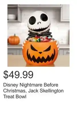 Costco Disney Nightmare Before Christmas, Jack Skellington Treat Bowl offer