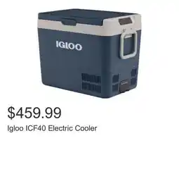 Costco Igloo ICF40 Electric Cooler offer