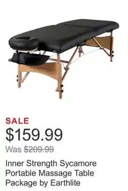 Costco Inner Strength Sycamore Portable Massage Table Package by Earthlite offer