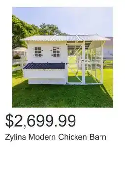 Costco Zylina Modern Chicken Barn offer