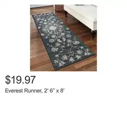 Costco Everest Runner, 2' 6 x 8' offer